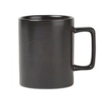 Custom Imprinted Soleil Ceramic Mug - 12 oz. - Matte Black