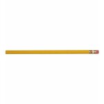 Custom Imprinted Solo Pencil,Round - Yellow