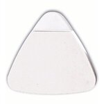 Custom Imprinted The Triad Eraser & Sharpeners, Full Color - White