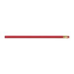 Custom Imprinted Thrifty Pencil with Pink Eraser - Red