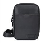 Custom Imprinted Travis & Wells(R) Lennox Crossbody - Black