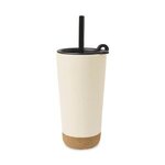 Custom Imprinted Valo Ceramic To-Go Cup - 18 Oz. - Bone