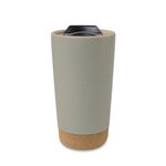 Custom Imprinted Valo Ceramic Tumbler - 16 Oz. - Sage Gray