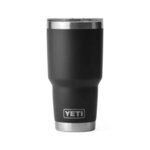 Custom Laser Engraved Yeti Rambler 30oz - Black