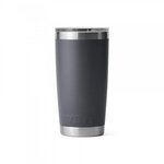 Custom Laser Engraved Yeti Rambler Tumbler 20oz - Grey