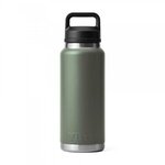 Custom Laser Engraved Yeti Rambler Water Bottle 36oz - Camp Green