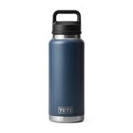 Custom Laser Engraved Yeti Rambler Water Bottle 36oz - Navy Blue