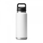 Custom Laser Engraved Yeti Rambler Water Bottle 36oz - White