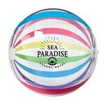 Buy Custom Printed 16" Striped Beach Ball