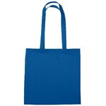 Custom Printed 4 oz. Cotton Tote Bag Full Color - Royal Blue