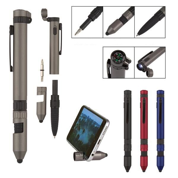 Main Product Image for Custom Printed 6-In-1 Quest Multi Tool Pen