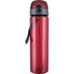 Custom Printed Bottle with Trekker Lid 25 oz - Red