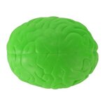 Custom Printed Brain Stress Reliever - Lime Green