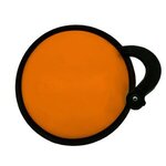 Custom Printed Collapsible Fan - Full Color - Orange