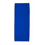 Custom Printed Cooling Towel - Full Color - Royal Blue