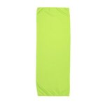 Custom Printed Cooling Towel - Lime Green