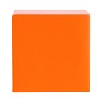 Custom Printed Cube Stress Reliever - Orange