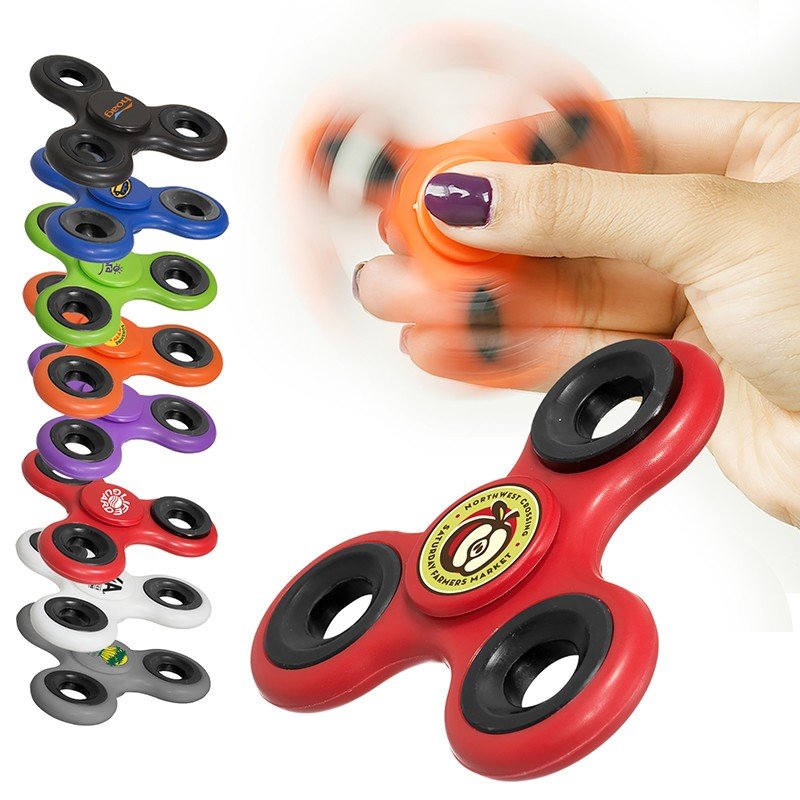 custom logo fidget spinners