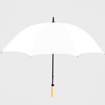 Custom Printed Golf Umbrella with RainAlertz App - White