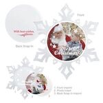 Buy Custom Printed Holiday Snowflake Ornament