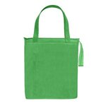 Custom Printed Insulated Tote Bag - Lime Green