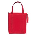 Custom Printed Insulated Tote Bag - Red