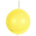 Custom Printed Latex Punch Balloons 16" - Yellow