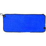 Custom Printed Magnetic Waffle Golf Towel 28" X 12" - Blue