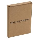 Custom Printed Panda FSC Bamboo 5W Wireless Charger w/ USB Ports -  