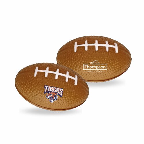 Main Product Image for Custom Printed Small Football Foam Stress Reliever
