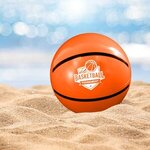 Custom Printed Sport Beach Ball - Basketball 16" -  