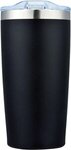 Custom Printed Stainless Steel Vacuum Tumbler 20oz - Black