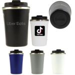 Custom Printed Stainless To-Go Coffee Tumbler 13 oz -  