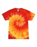 Custom Printed Tie-Dyed T-Shirt - Blaze