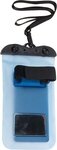 Custom Touch-Thru Waterproof Phone Pouch - Medium Blue