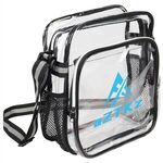 Buy Custom Printed Diamond Clear TPU Messenger Bag