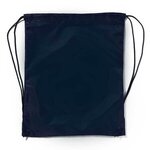 Drawstring Cinch up Backpack - Full Color - Navy Blue