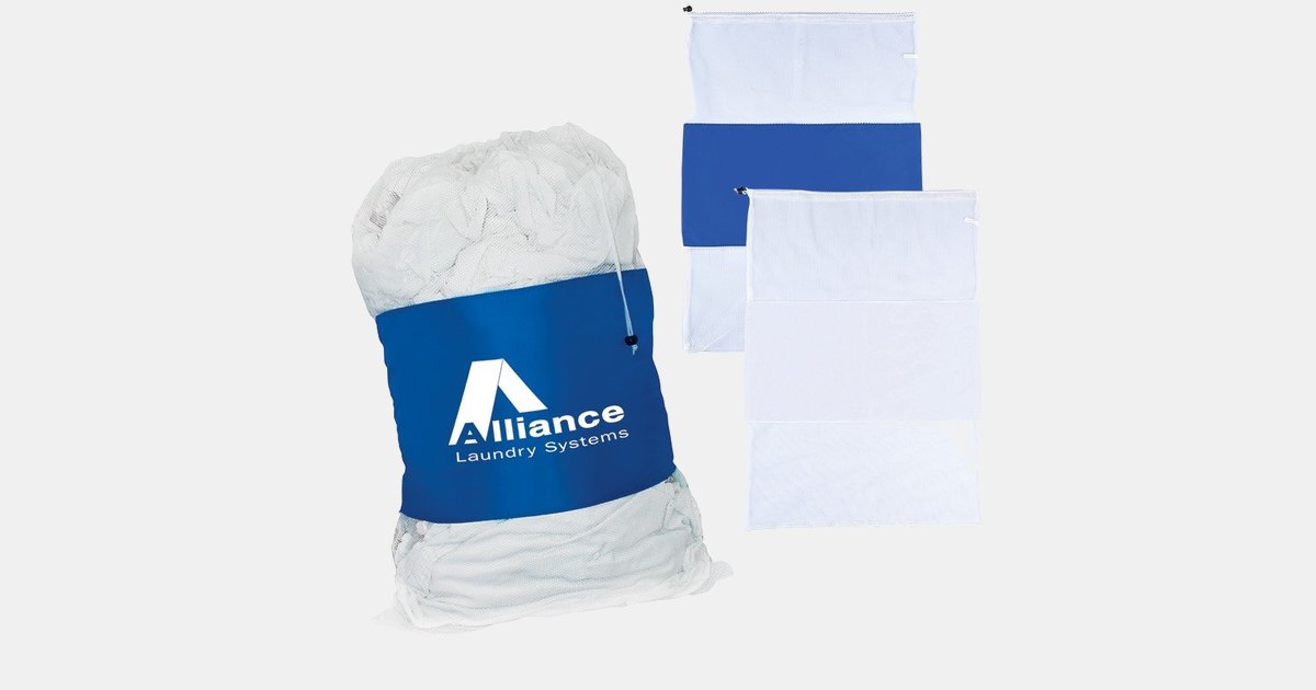 Personalized Laundry Bag Duo Mesh/Polyester