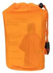 Easy-Pak Emergency Poncho with Whistle - Medium Orange