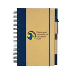 Eco-Inspired Hardcover Notebook & Pen - Full Color -  