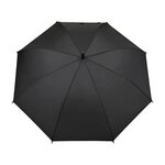 Elements 50" Recycled Auto Open Hospitality Umbrella - Black