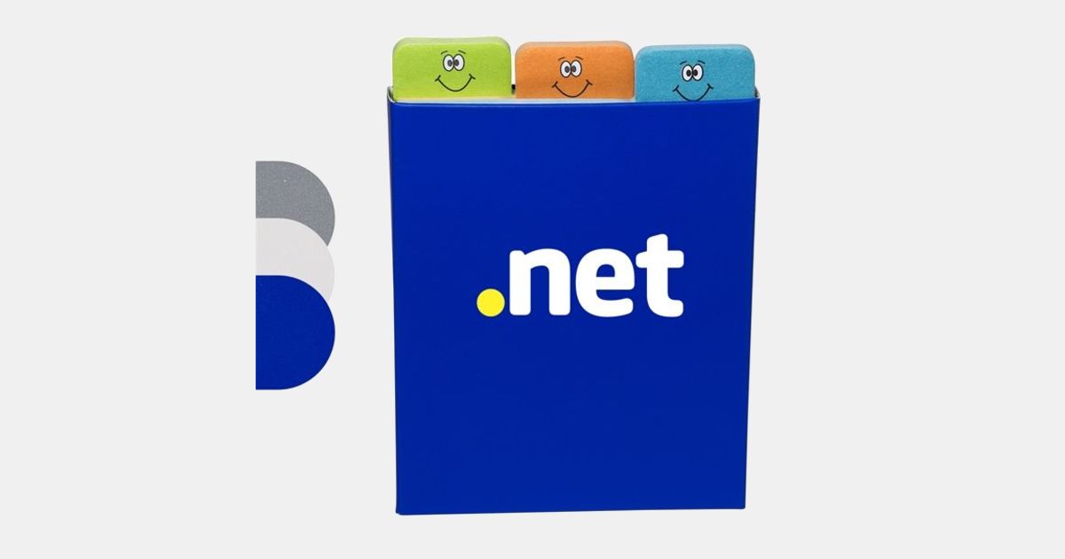 Imprinted Emoti Three Message Sticky Pad Set with your logo ...