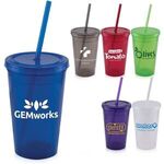 Explore - USA 16 Oz. Double Wall Tumbler Cup -  