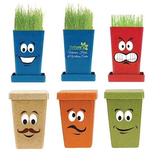 Main Product Image for Custom Imprinted Expression Planter, 1-Pack Planter, Full Color