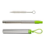 Festival Telescopic Drinking Straw Kit - Green-lime