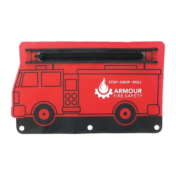 Main Product Image for Custom Imprinted Fire Engine School Pouch