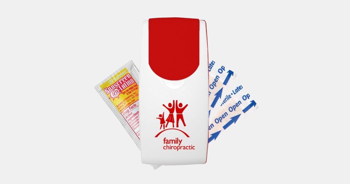 Flip-Top Sun Kit USA Made with your logo | ImprintLogo.com
