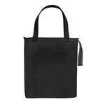 Full Color Insulated Tote Bag - Black