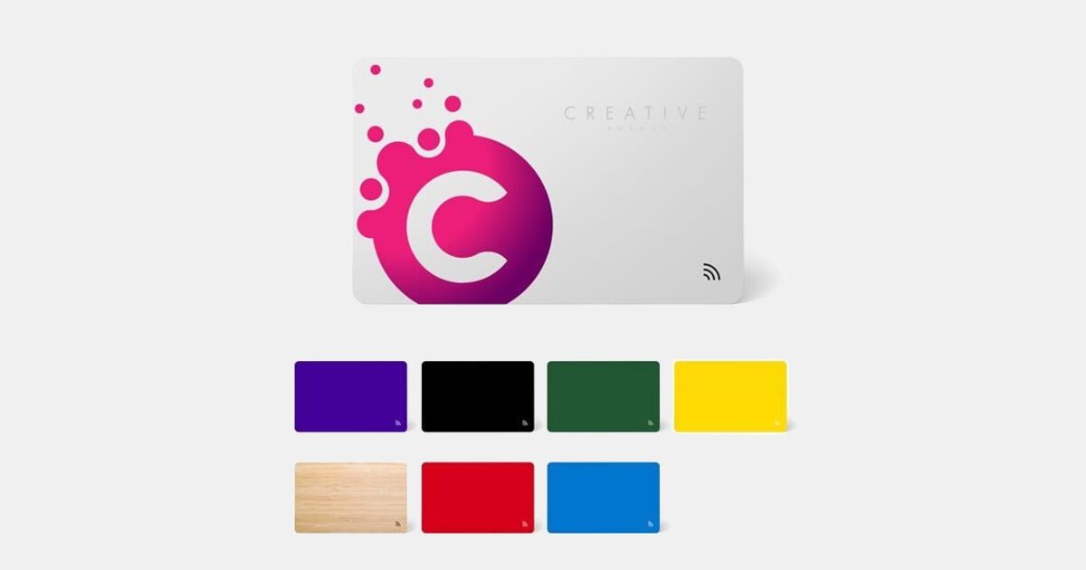 Full Color Linq Digital Business Card with your logo