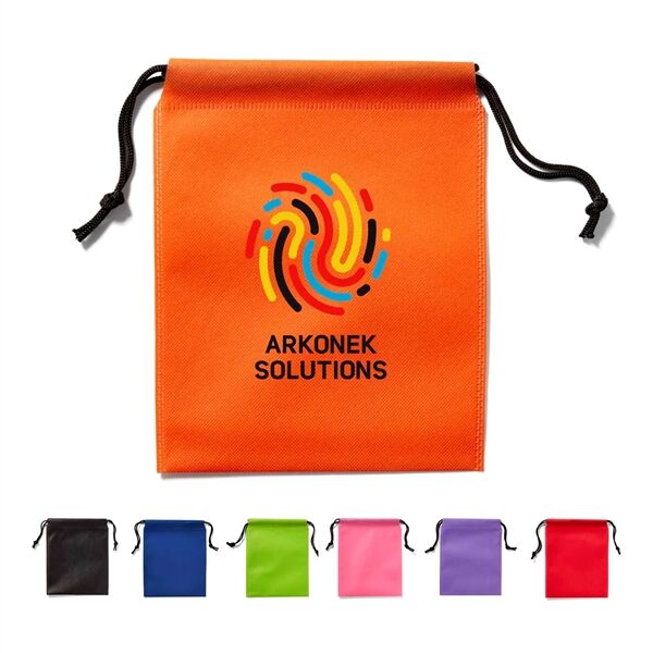 Main Product Image for Full Color Non-Woven Drawstring Pouch